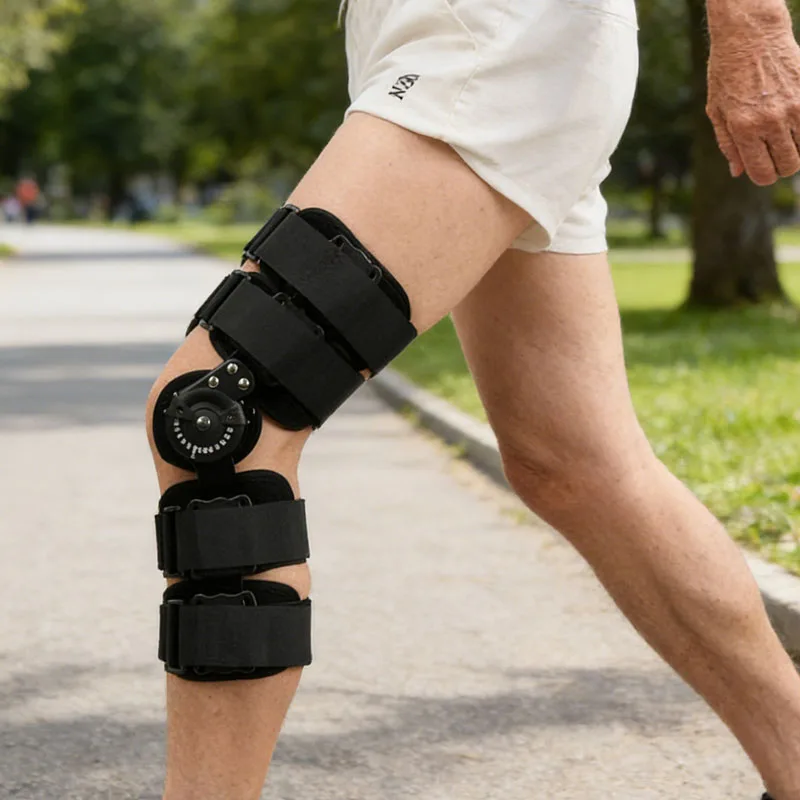

Adjustable Children's Medical Hinged Knee Leg Brace Support-For Arthritis Relief, Joint Pain, Meniscus Tear,Post Op Knee Brace