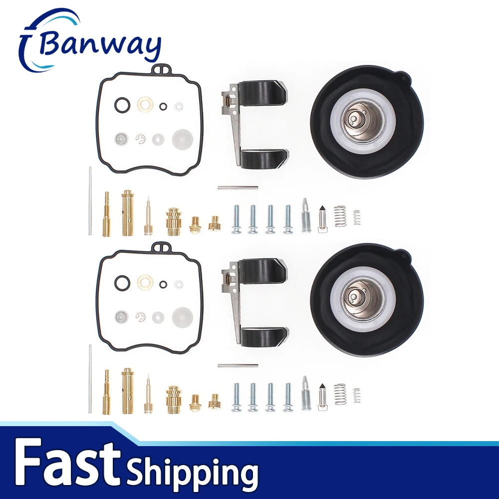 

For YAMAHA V Star Vstra 650 XVS650A Classic 1998-2016 Carburetor Rebuild Repair kit