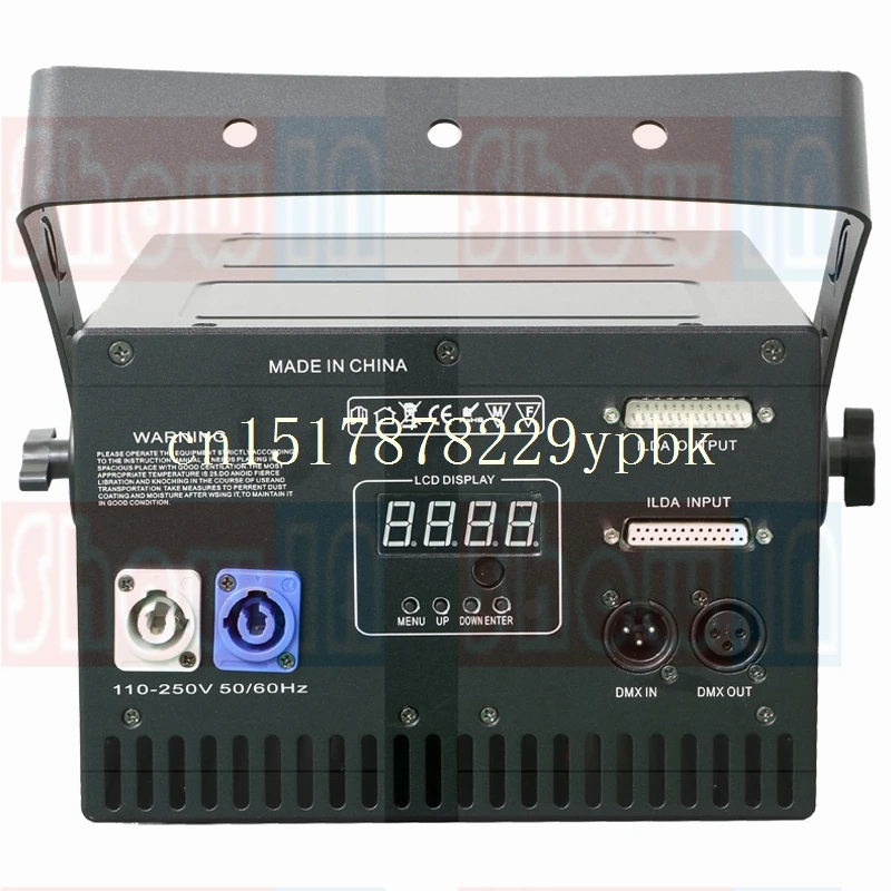 2 Pçs/lote 5W/6W/8W RGB LED Luz Laser de Animação com ILDA para DJ Disco Party Wedding Show Performance Bar Luz de Efeito de Palco