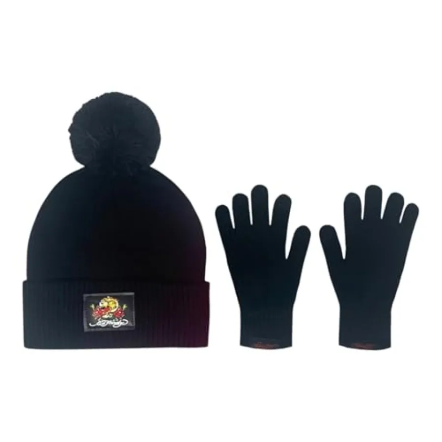 

ED HARDY Women's Hat and Gloves Set