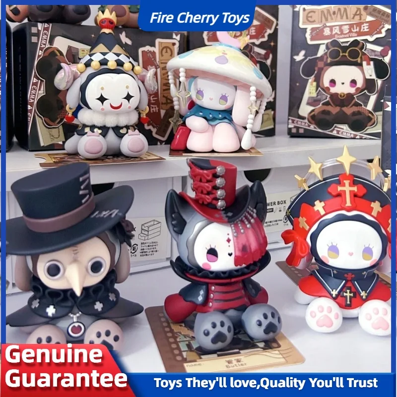 

Genuine Emma Secret Forest Frostveil Villa Series Kawaii Action Figures Blind Box Collectible Doll Model Toy Cartoon Decor Gift