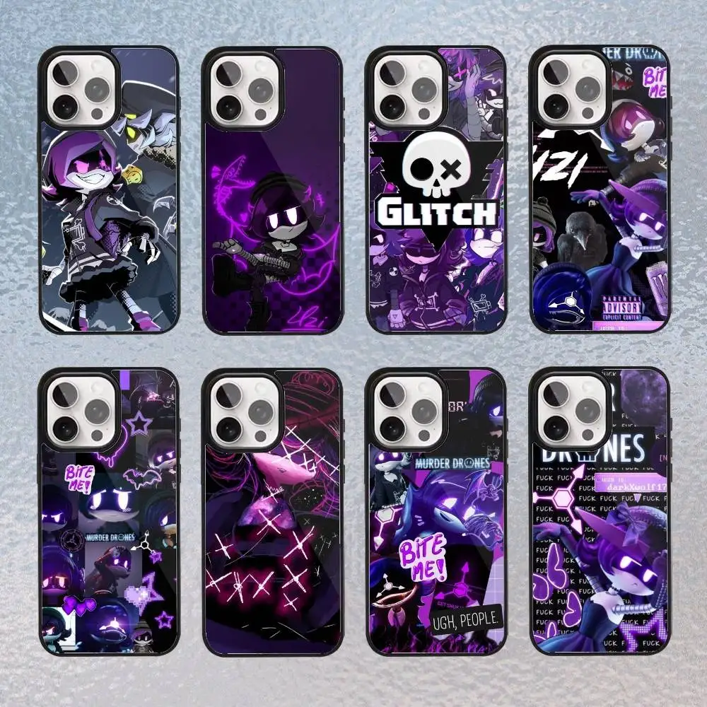 

Game M-Murder-D-Drones Phone Case For iPhone17,16,15,14,13,12,11 Plus,Pro Max Magnetic Magsafe Wireless Charging