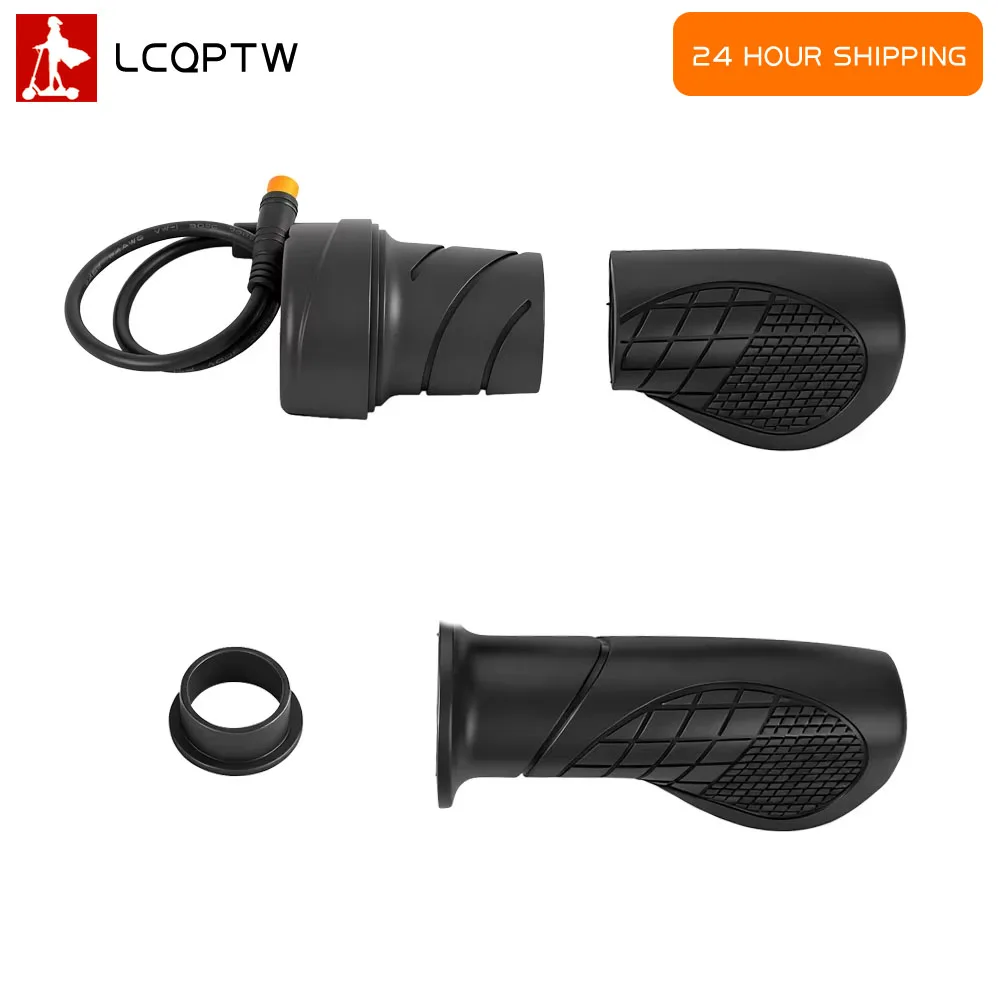 

Waterproof Connector Half Handle Twist Throttle For Electric Bicycle for Electric Scooter Mountain Bike Modified Accessories