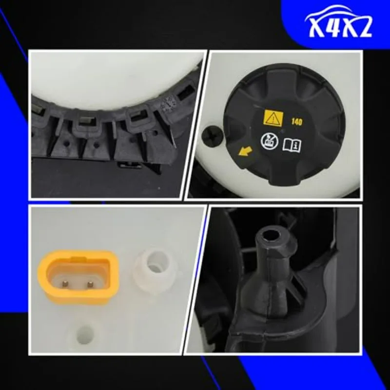 17137642158 Kühler-Kühlmittel-Erweiterungsbehälter-Tankflasche für BMW 1 2 3 4 F20 F23 F22 F87 116i 220i 328i 420i 428i – Detail 4