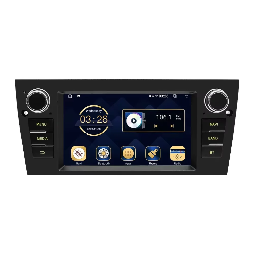 

STLF7-inch Auto Carplay Android Car Radio for BMWs 3 Series E90 E91 E92 E93 2005 - 2013 GPS Audiso Stereo Multimedia Player BT