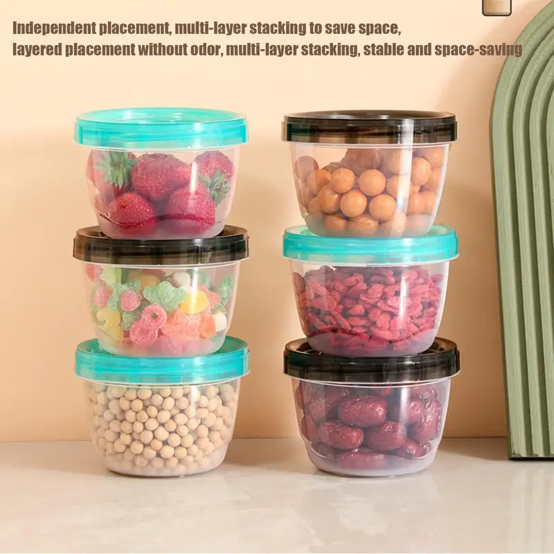 Kitchen Storage Canister With Lid Cereal Containers Storage Clear Dry Food Dispenser Transparent Kitchen Sealed Jar Storage