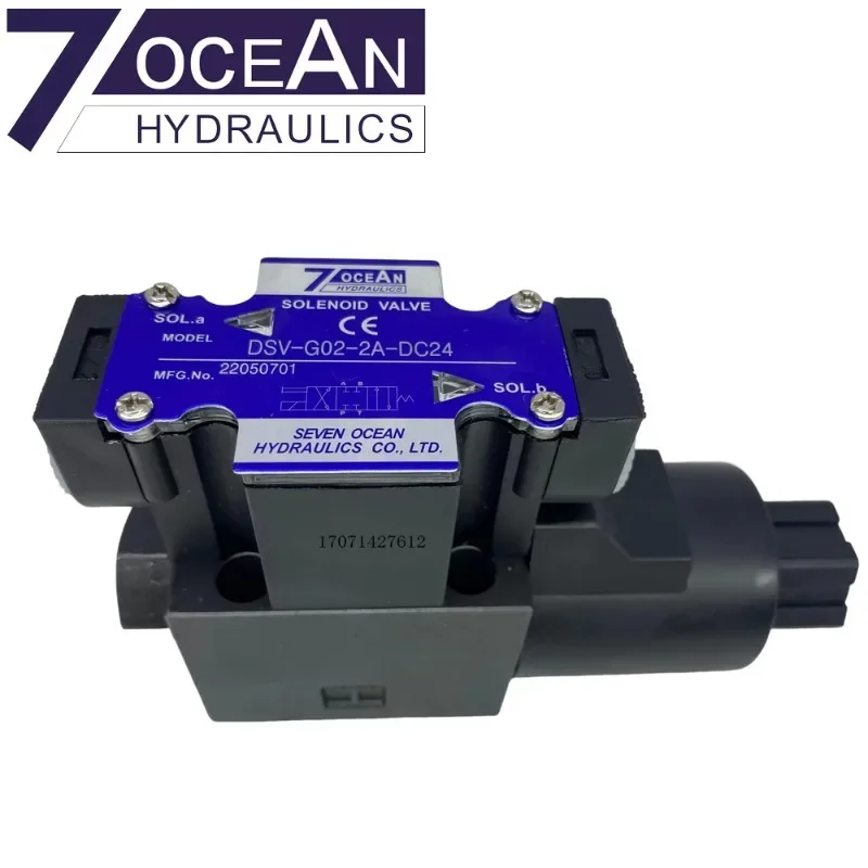 7OCEAN solenoid valve DSV-G02-2A/2C/2N/6C/8C-DC24/A110/A220-90/82