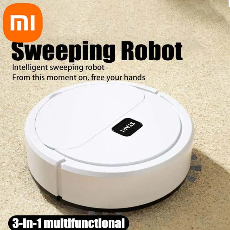 

Полностью автоматический робот-уборщик Xiaomi MIJIA 3 в 1, пылесос для сухой уборки пола, для домашнего использования, интеллектуальная уборочная машина Lazybones
