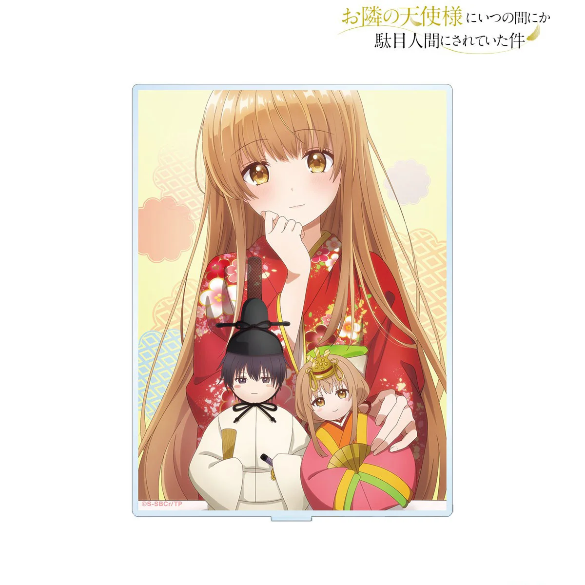 TV Animation [The Angel Next Door Spoils Me Rotten] Mahiru Shiina Valentine Illustration Big Acrylic Stand