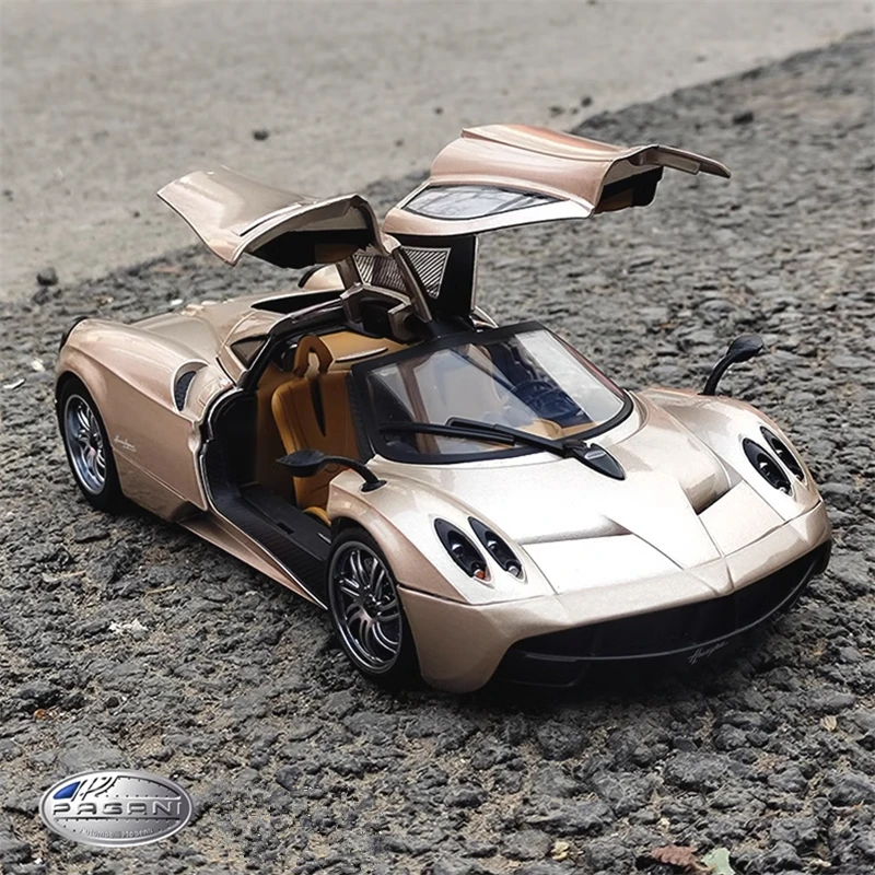 1/18 PAGANI HUAYRA Alloy Sports Car Model Diecast Metal Toy Vehicles Racing High Simulation Collectibles Boy Kids Birthday Gifts