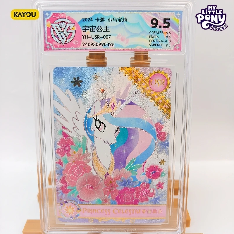 

KAYOU Genuine My Little Pony Card — Princess Celestia & Rainbow Dash | 9,5 градусов USR CCG | Идеальный подарок для коллекционеров