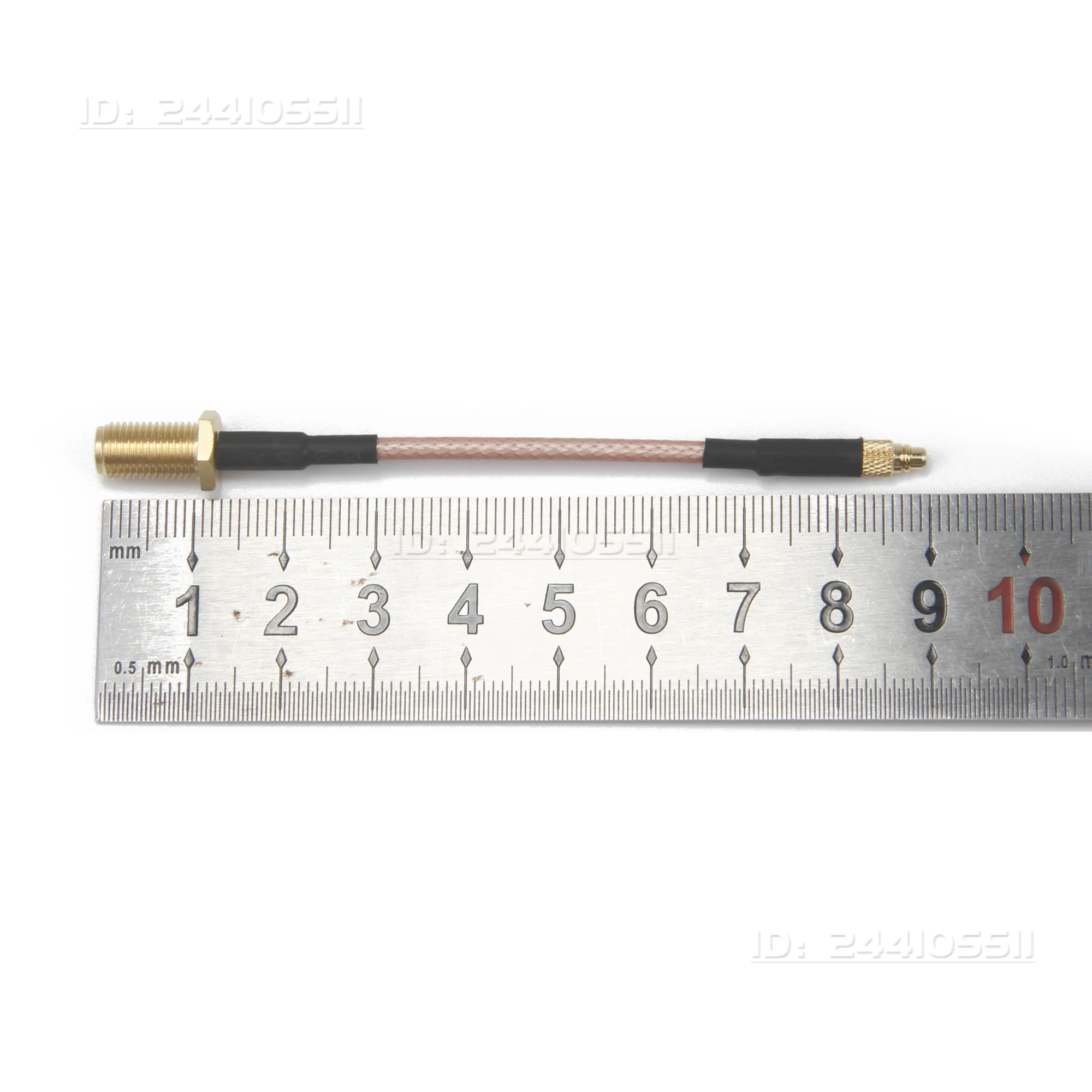 

6G 80mm Image Transmission Antenna RG316 Straight Female SMA Connector To MMCX Male Plug for RC FPV Racing Drone Model Toy Part