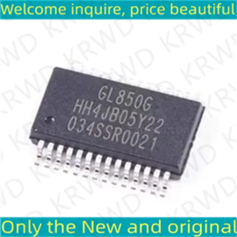 5PCS-10PCS  GL850G New and Original Chip IC GL850G-HHY22 SSOP-28 USB interface chip 2.0 Center Controller IC chip