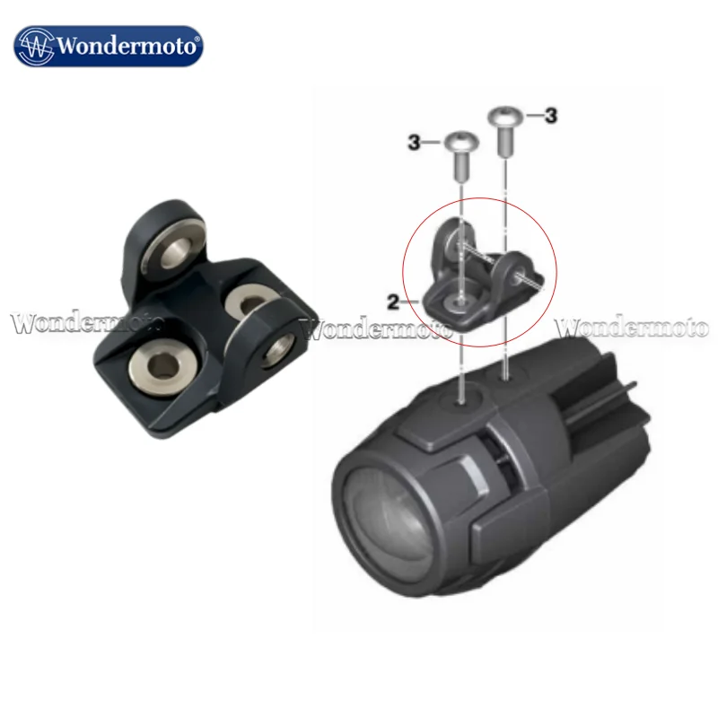 

Подходит для BMW R1200GS/RT (Water Bird), R1250ADV, K1600: Кронштейны для противотуманных фар, кронштейны для дополнительных фар.