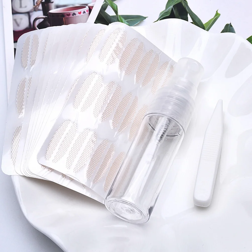 

Double Eyelid Sticker Invisible Tape Strips Single Use under Eye Patches Lace Thin Natural Easy Apply Remove Makeup Beauty Care