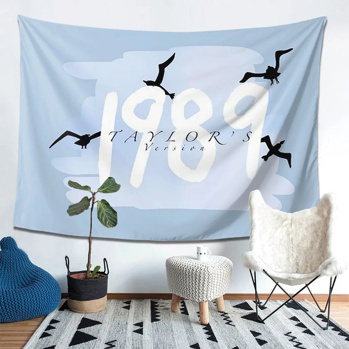 

Гобелен Тейлора 1989 года, декор, художественные эстетические гобелены для гостиной, спальни, дома, настенная ткань, настенная подвеска