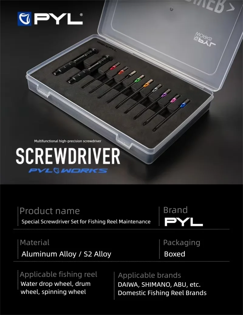 PYL Angelrollen-Lager-Modifikations-Werkzeugset, Baitcasting- und Spinnrollen-Wartungs- und Reparaturset für Lagerersatz und -aufrüstung – Detail 4