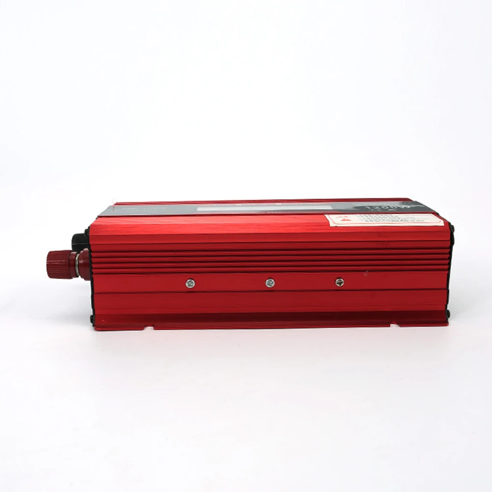 12V/24V To 220 Car Inverter LCD Display Power Inverter Power Supply Sine Wave Solar Inverters Vehicle Electronics Display Car