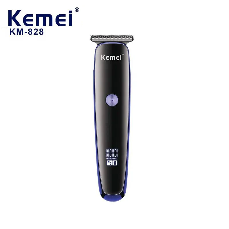 Kemei hair clipper machine Rechargeable USB hair cutting machine Wireless clipper Professional hair trimmer for Men KM-828