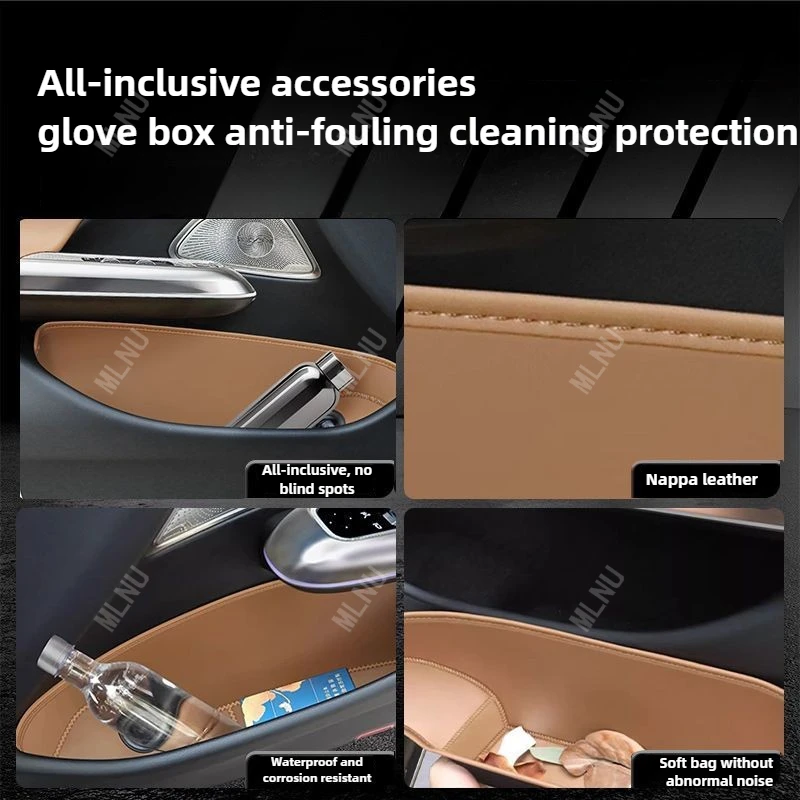 صندوق تخزين باب السيارة لملحقات BYD Dolphin Surf/ATTO 1 2025، مادة صديقة للبيئة مضادة للتوتر ومقاومة للأوساخ ومتينة