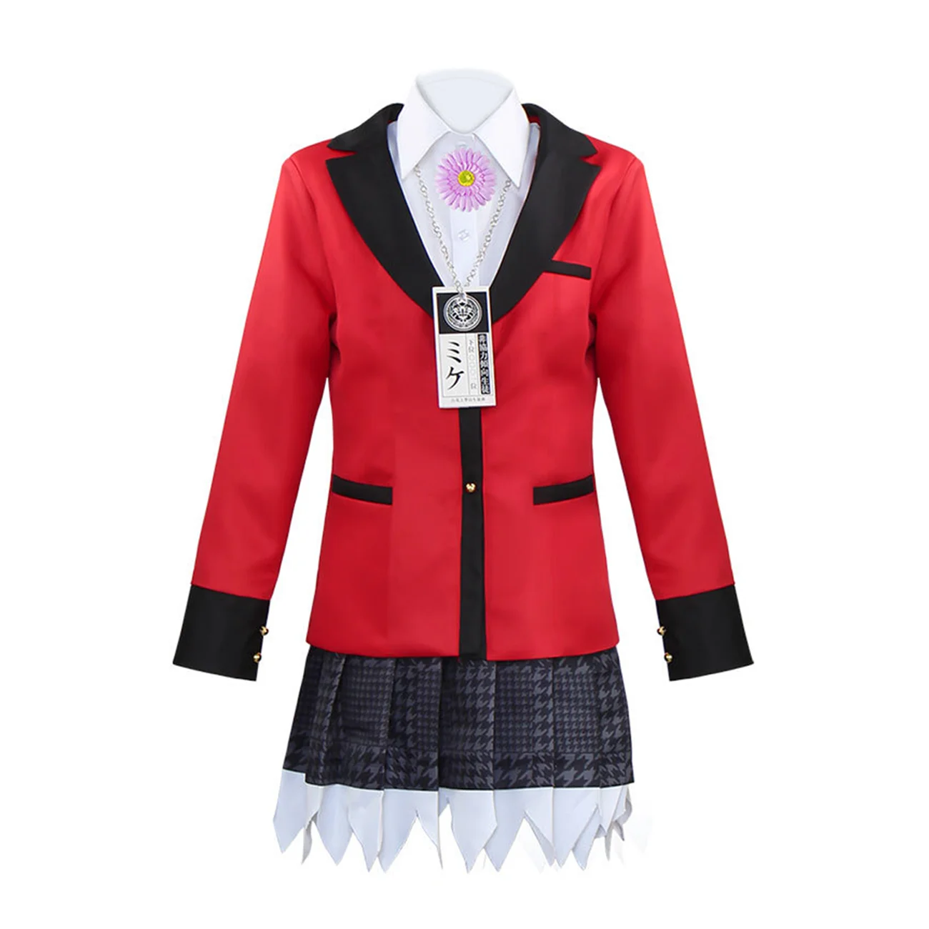 

Anime Cos Yumemite Yumemi Cosplay Costume Party Uniform Full Set JK Suit