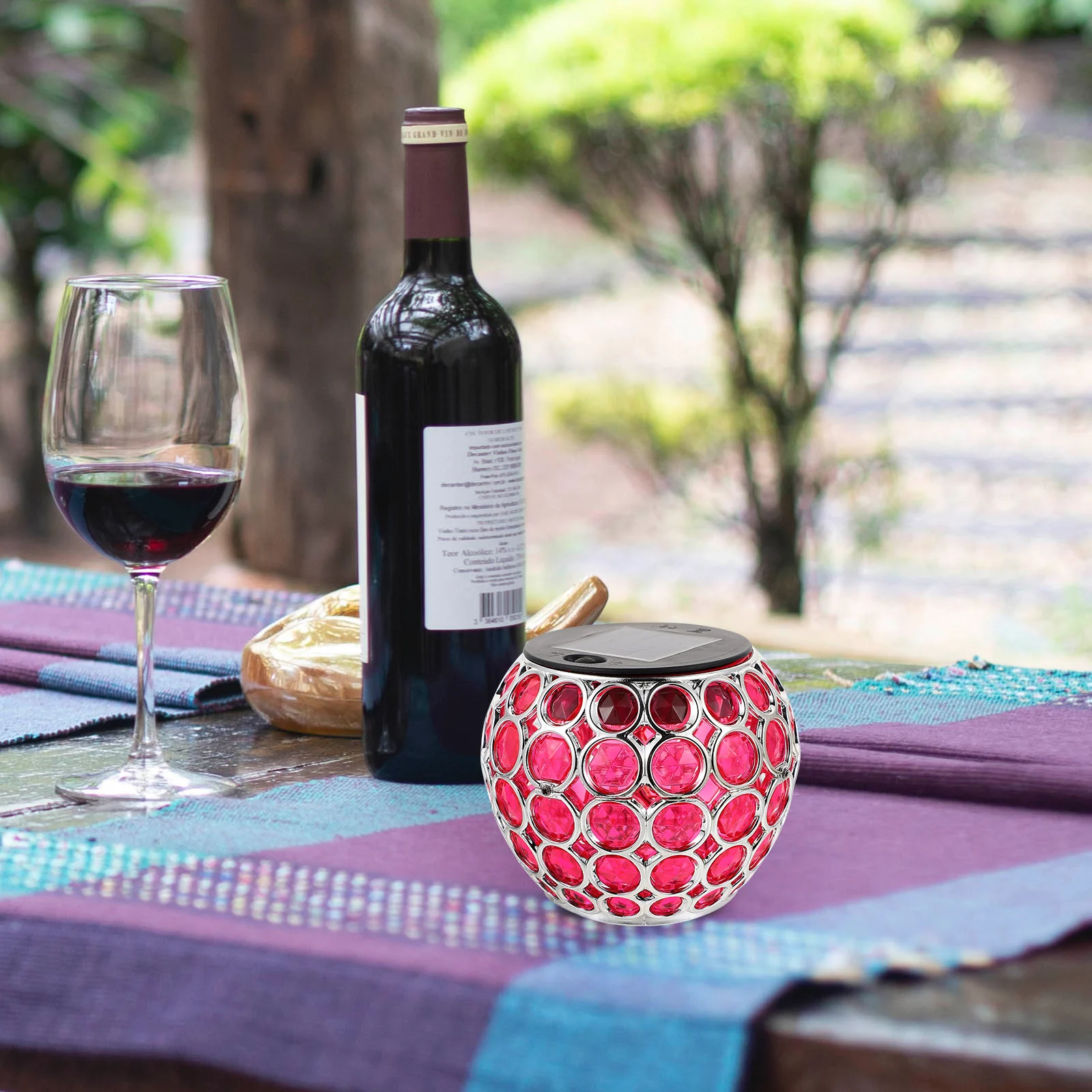 1 قطعة ديكور حديقة ساحة دائم العملي مهرجان جو مضيئة المنارة تصميم شرفة استخدام تعمل بالطاقة الشمسية آمنة مريحة #1