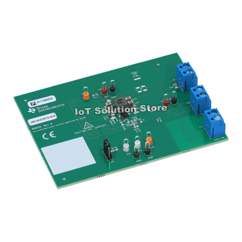 LM61460EVM-FS-400K 36-V, low EMI 6-A, 5-V synchronous, 400-kHz, step-down converter evaluation module