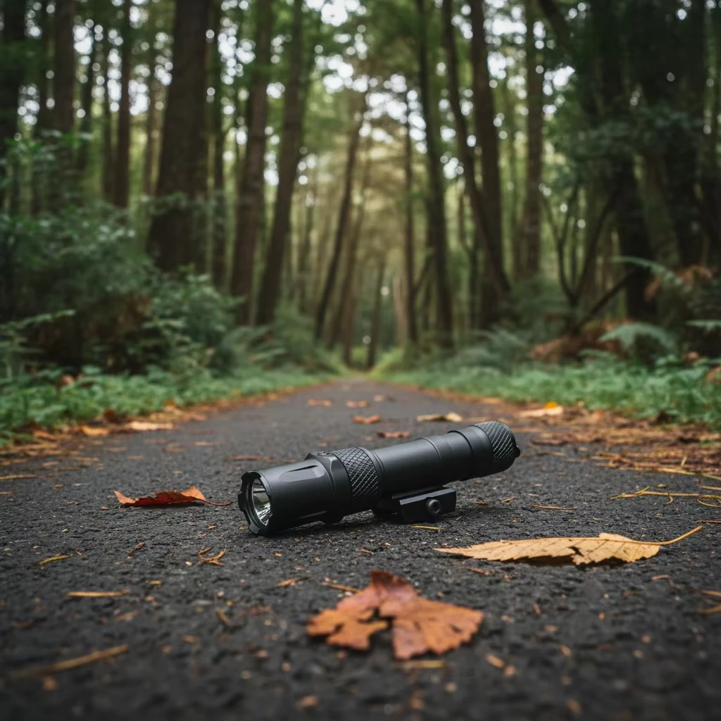 

Richfire SFD-092L 2nd Generation Tactical Flashlight With Green Laser 20mm Rail Mount Outdoor Tactical Lighting & Aiming