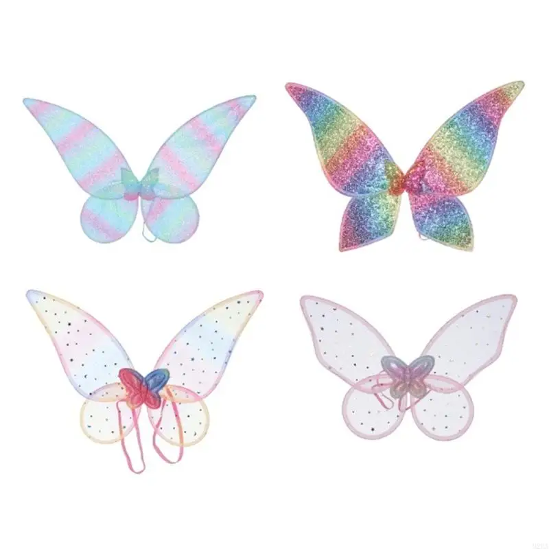 2025 New Sparkles Fairys Wing, Butterfly Fairys Wing Halloween Costume Angel Wing, 여성 공주를위한 파티 호의