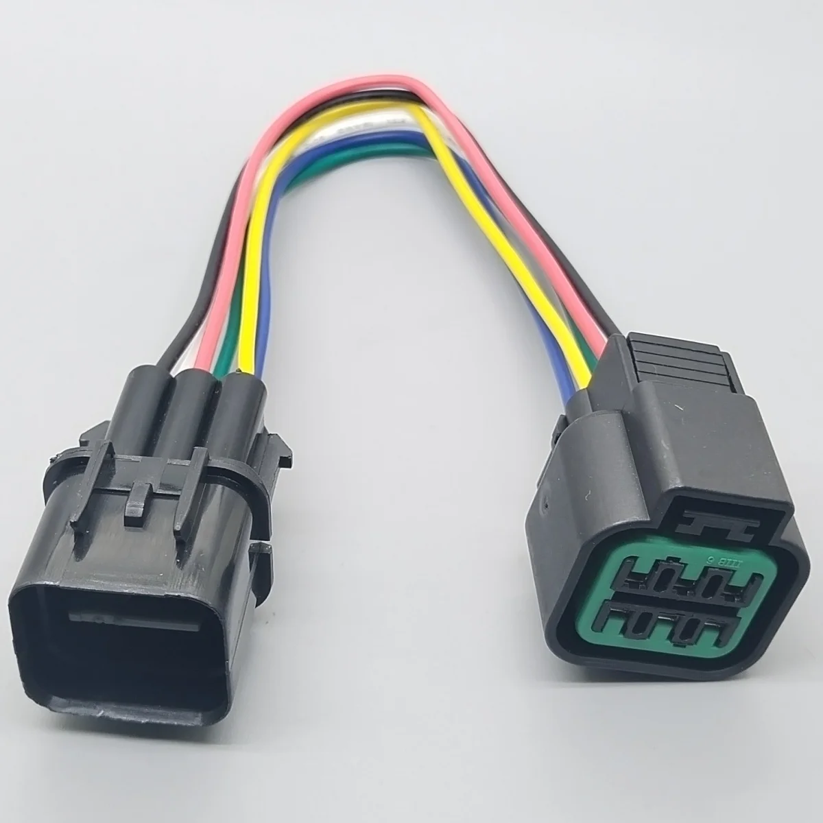 shhworldsea  Male Female 6 Pin 090 Oxygen Sensor Auto Connector Headlamp Fog Lamp Plug For KIA Hyundai PB625-06027 PB621-06020