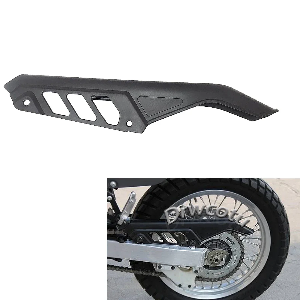 Kettingwielen Spatbord Side Guard Cover Bescherming Protector Voor Suzuki DR125 DR200 DR650 DR 125 200 650 2004-2017 ABS