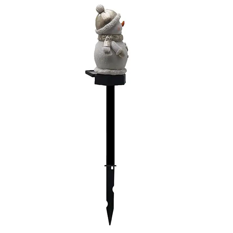 

Solar Garden Stakes Landscape Lights Snowman Solar Powered Path Light Solar Walkway Lights Sturdy Garden Stake Lights For Roads