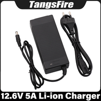 12.6V 5A Lithium Battery Charger 3S For 18650 12V Electric Drill Li-ion Battery Pack Charger EU/AU/UK/US/KR High Quality Adapter