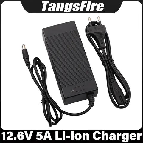 12.6V 5A 리튬 배터리 충전기 3S 18650 12V 전기 드릴 리튬 이온 배터리 팩 충전기 EU/AU/UK/US/KR 고품질 어댑터