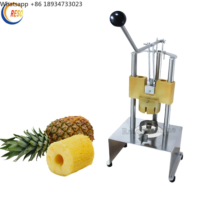 

Easy to Operate Manual Pineapple Peeling Machine for Fruit Shop Hand Operate Pineapple Cutter Peeler