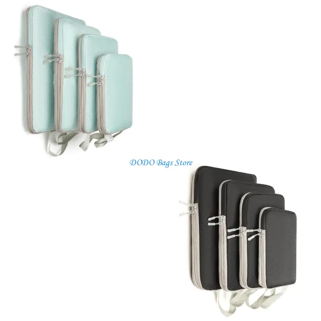 

органайзер для багажа, 4 шт./компл., упаковочный куб, расширяемый багажный куб, незаменимый для путешествий