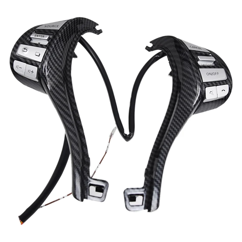

Leading-Car Multifunction Steering Wheel Combination Control Switch For Nissan X-Trail 2013 Teana Navarre Carbon Fiber