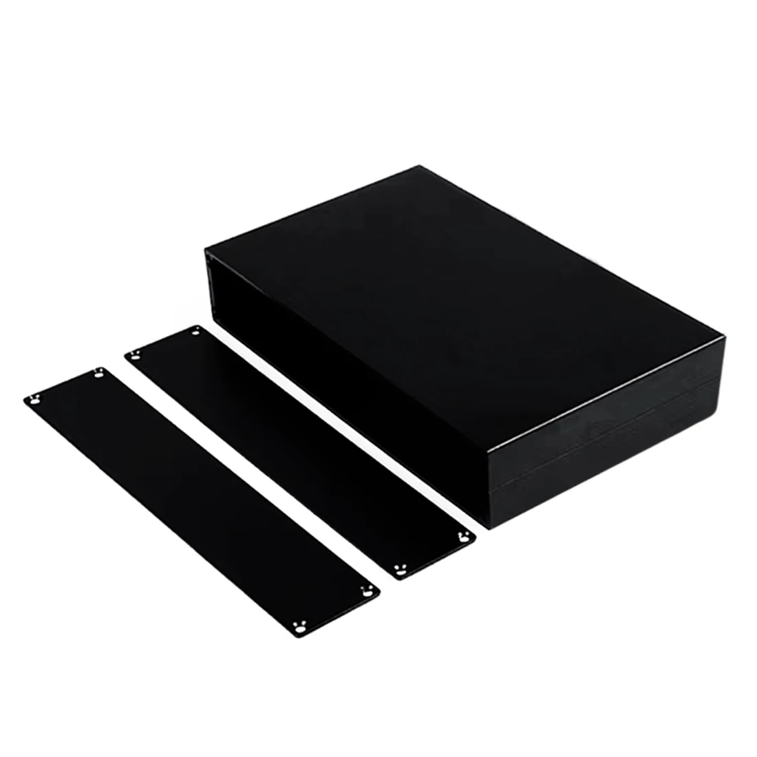 Aluminum Enclosure 180*34*90/200mm Waterproof  Split Box Black Type Case Electronic Box DIY Power Housing Instrument