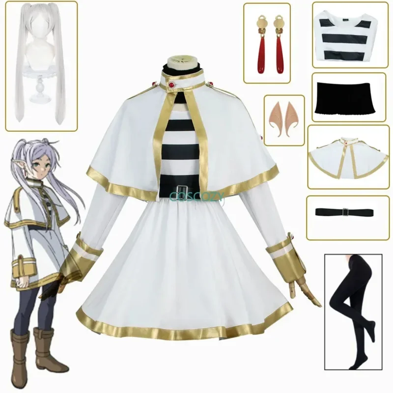 Новинка 2023 года, карнавальный костюм похоронного Фрирен, Хэллоуин, Рождественский подарок, необычный реквизит для выступления, аниме, косплей