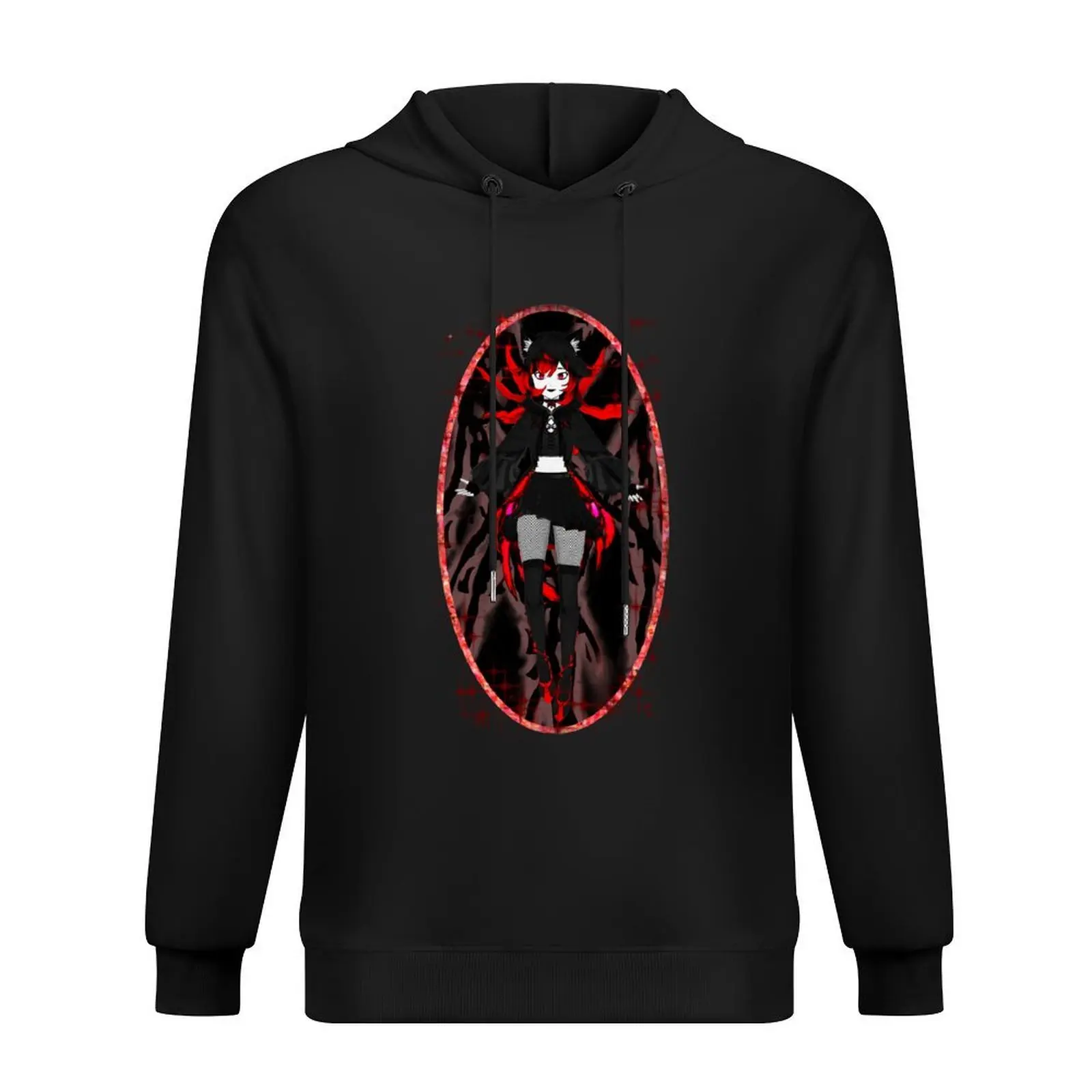 

Mizu Akane Portal Red Hoodie korean style clothes autumn graphic t shirts men korean autumn clothes hoodies and sweatshirts new
