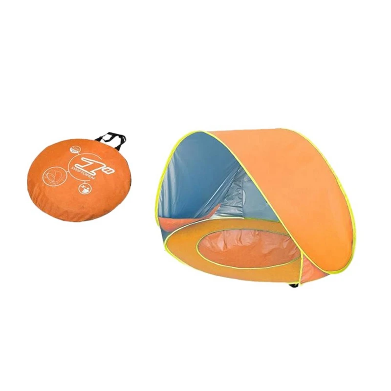 幼児用サンシェルター-自動オープン-ポータブル-ビーチテント-3歳未満用