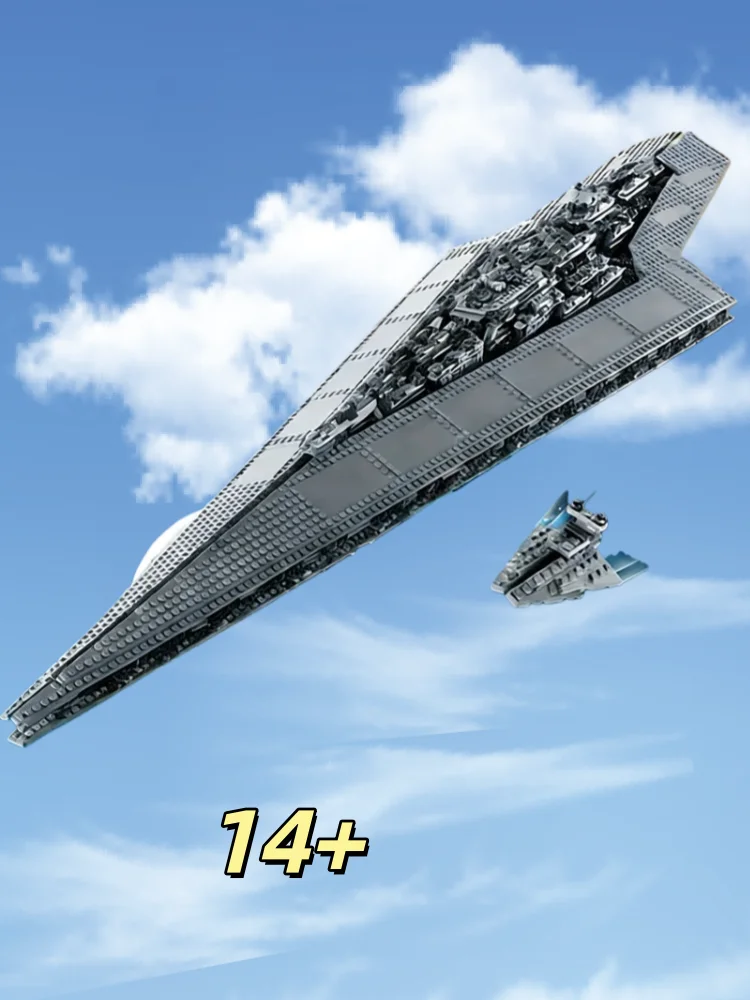 

2026 new 3152PCS super large sci-fi battleship building blocks adult difficult assembly model collectible decoration gift