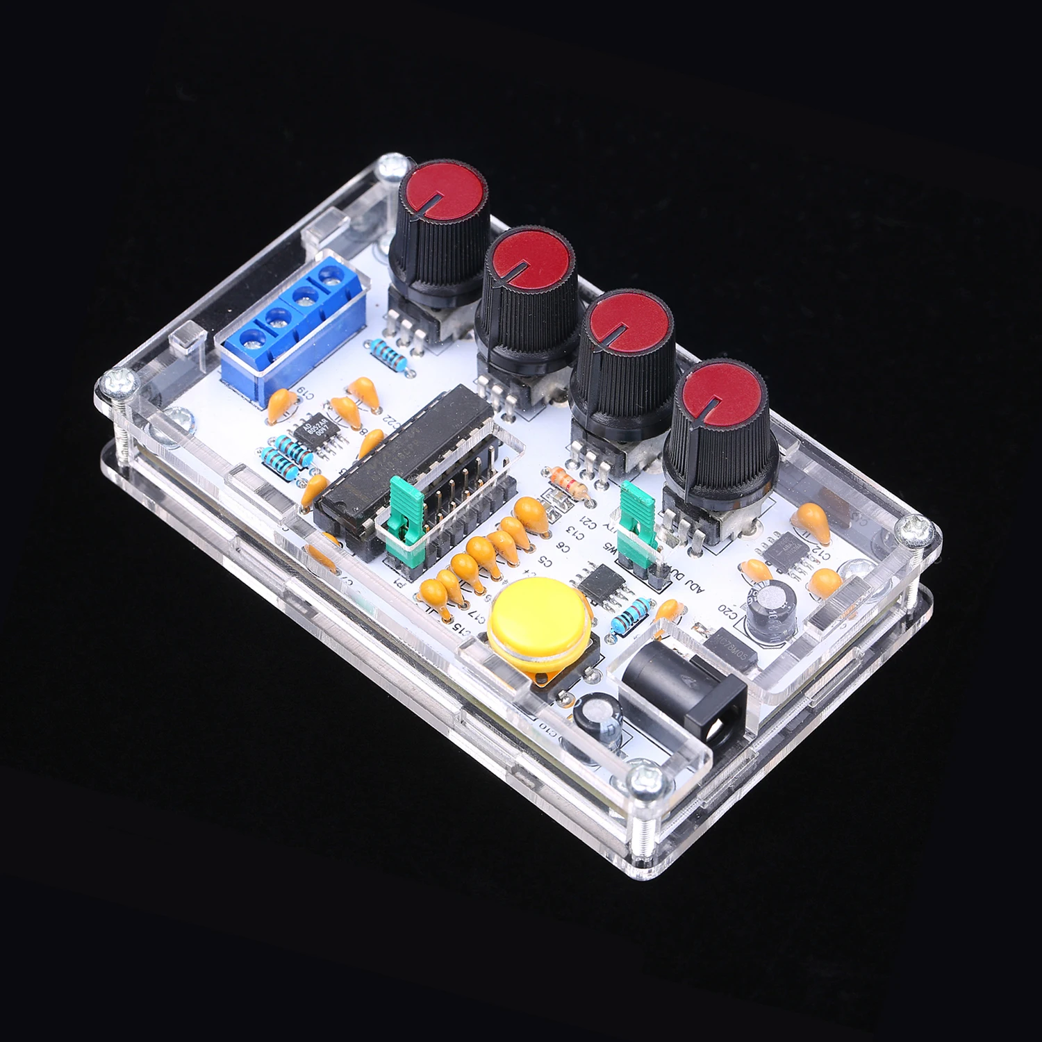 AOKoda MAX038 DIY Signal Generator Kit, 1Hz-20MHz Function Generator w/Sine/Triangle/Square/Sawtooth Waveforms