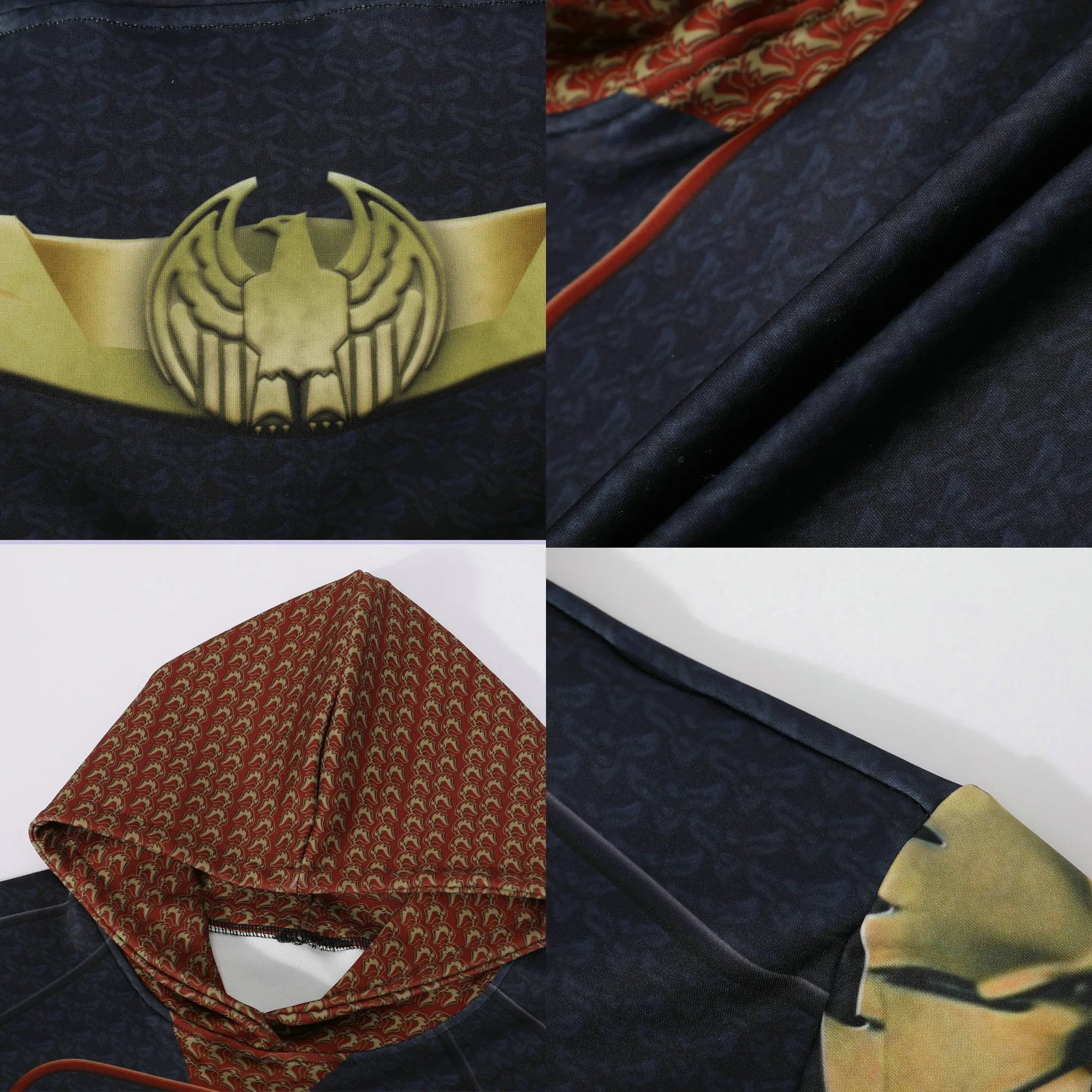 Los niños 4 ropa de Anime petardo el tren el profundo disfraces de Cosplay Homelander sudaderas con capucha disfraces de Halloween Superzentai