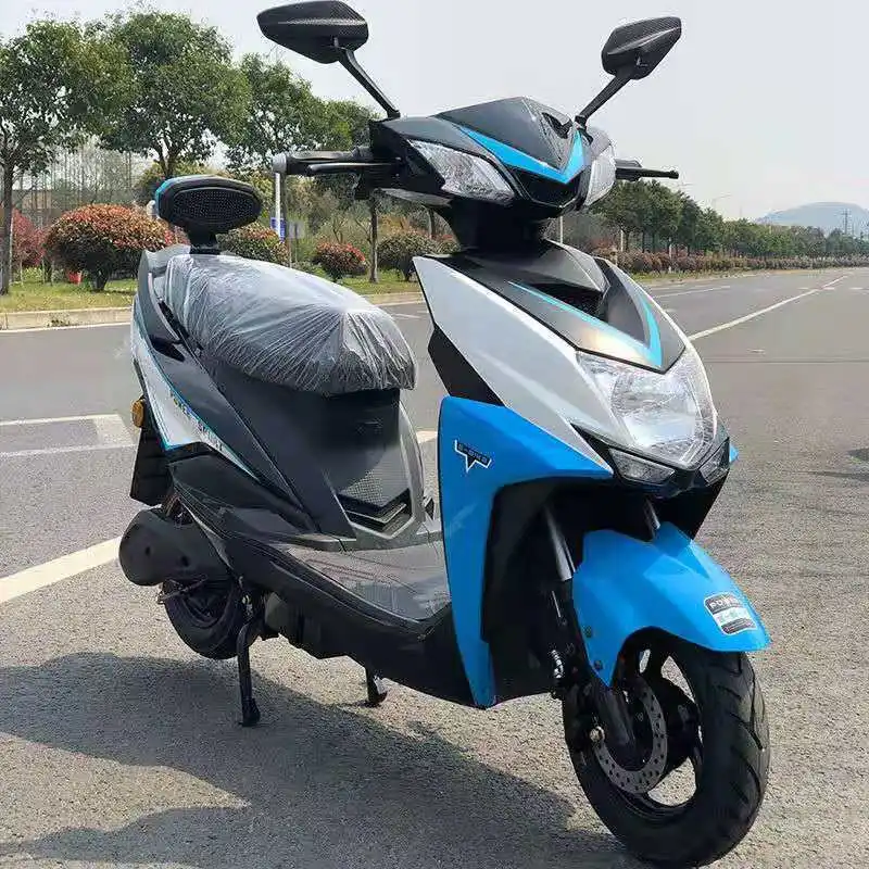 

2023 New still collar electric car adult home war battery car 72 Volt men's and women's high-speed scooter