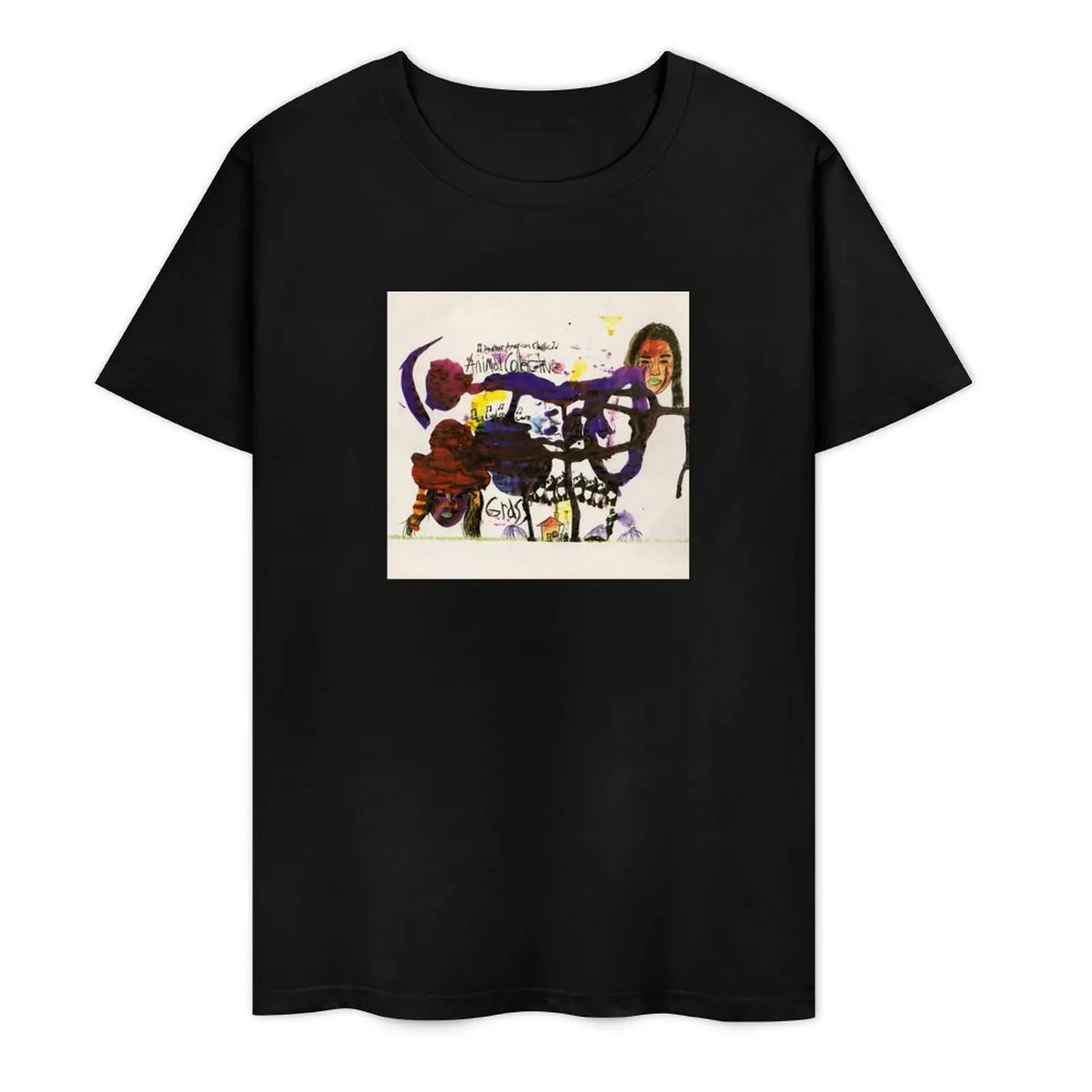 

Animal Collective Grass Single T-Shirt Blouse sweat basketball graphic tees vintage cotton t shirt men