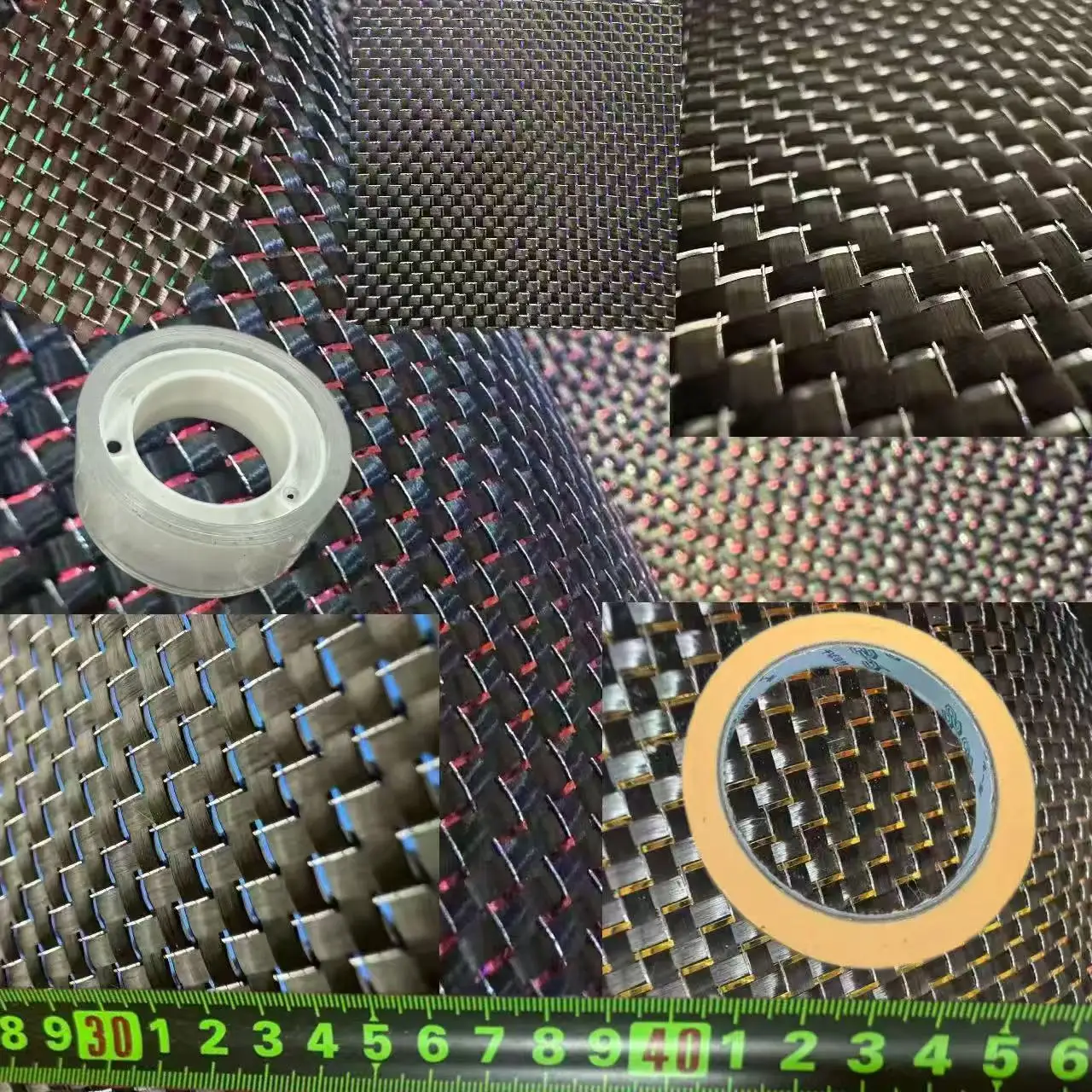 

3K 200g metal wire carbon fiber cloth red+silver/gold+silver/green+silver/blue+silver/silver+silver