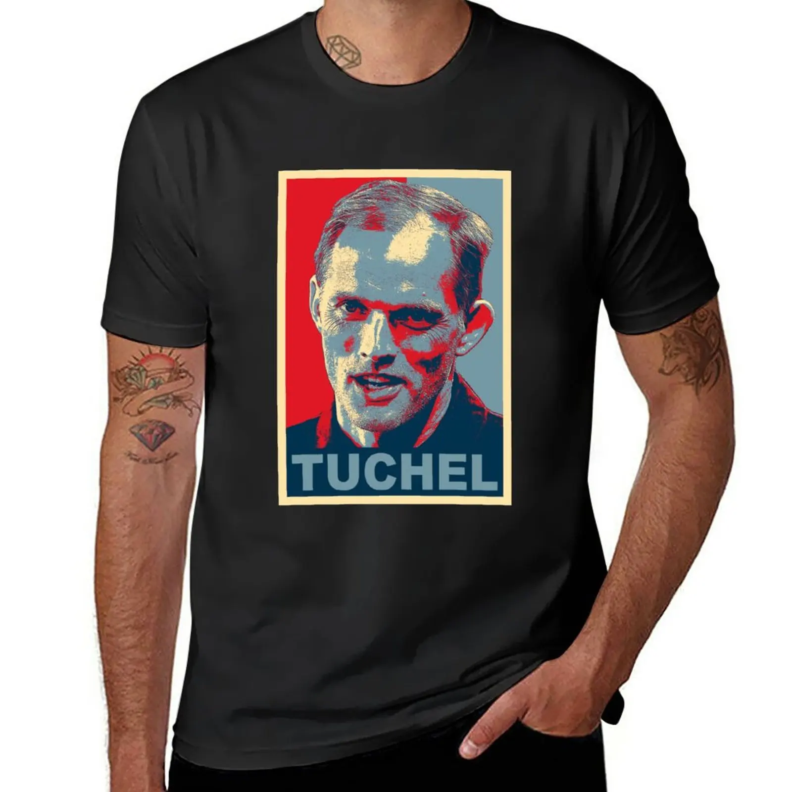 New Thomas Tuchel Hope T-Shirt korean fashion blank t shirts cute tops summer tops T-shirt men