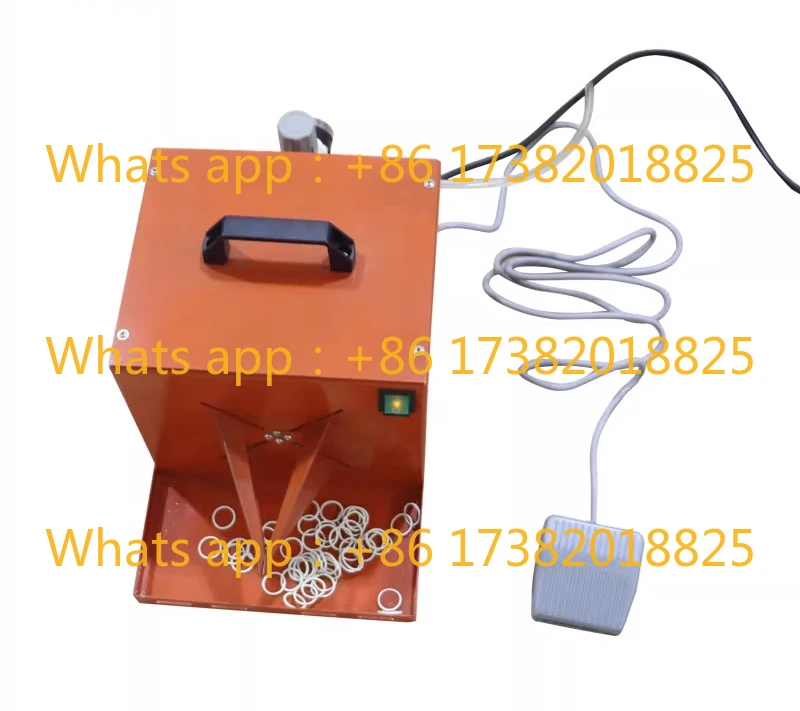 Rubber ring expander, rubber band, rubber ring, expander, expanding mouth wire winding and band machine