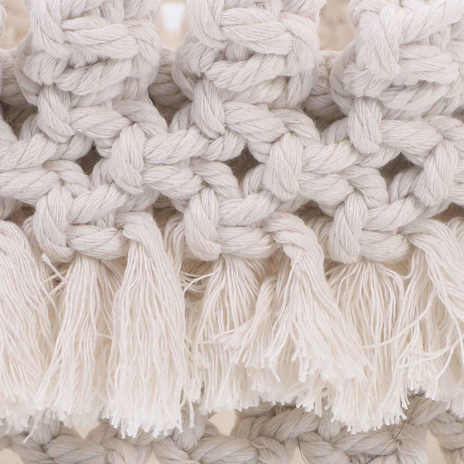 

Woven Cotton Rope Storage Basket Practical Desktop Organizer Sundry Storage Bedroom Snack Basket Home Accessory